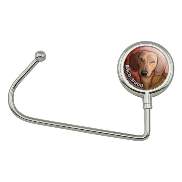 Dachshund Image Design Portable Handbag Hanger Dachshund Image Design Portable Handbag Hanger